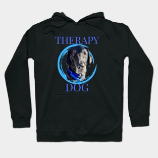 Therapy Dog Black Lab Hoodie